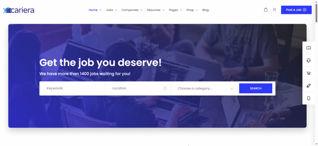 Cariera Job Board WP Theme
