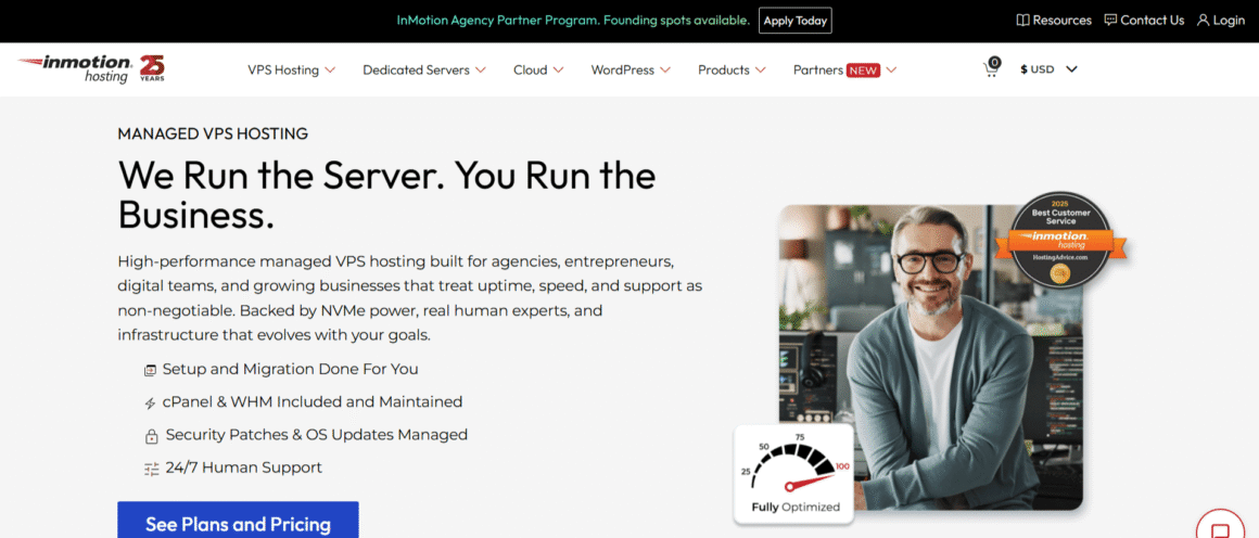 Inmotion Managed VPS