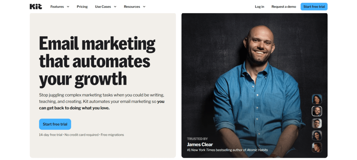 Kit Automated Email Marketing Newsletter ConvertKit