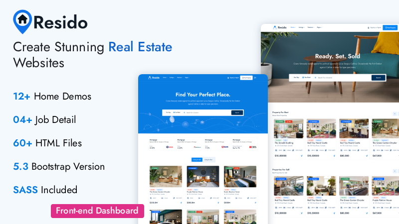 Resido Real Estate Website