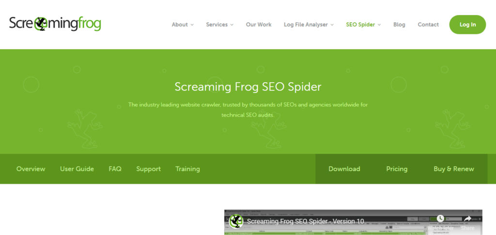 Screaming Frog