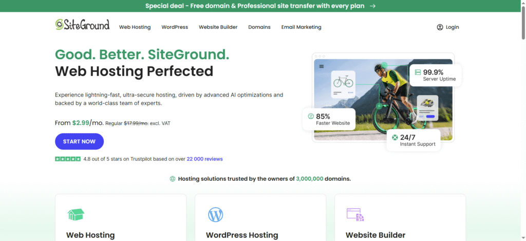 SiteGround Web Hosting
