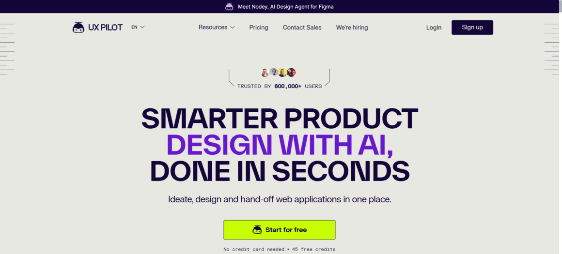 UXpilot—the best AI wireframing tools in 2026