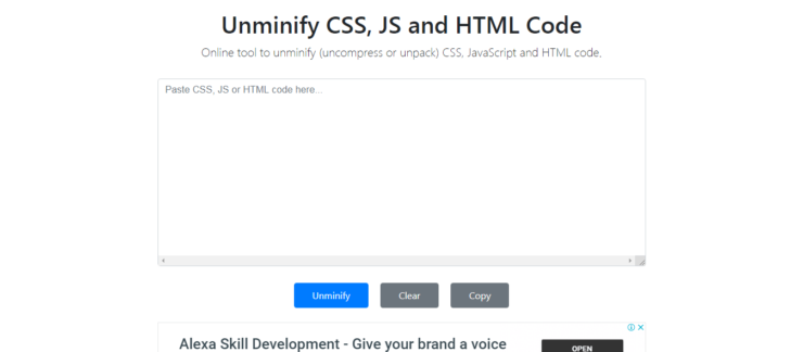 10 best free online un-minify CSS tools for web designers