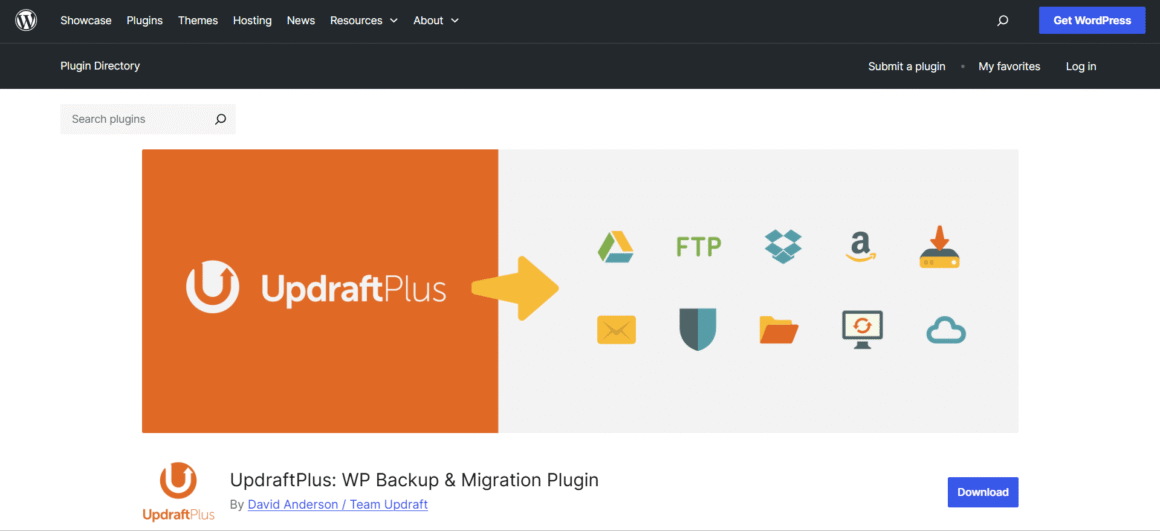 UpdraftPlus Migrator Plugin
