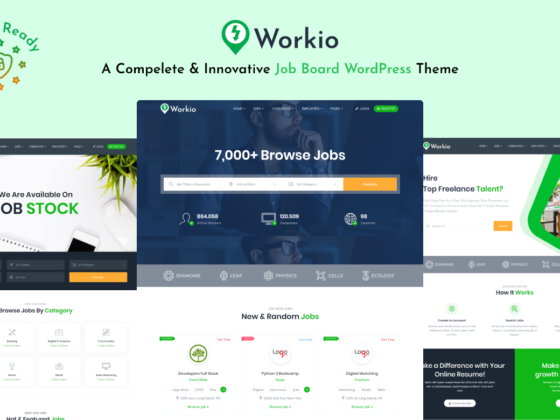 Workio Job Board WP Theme