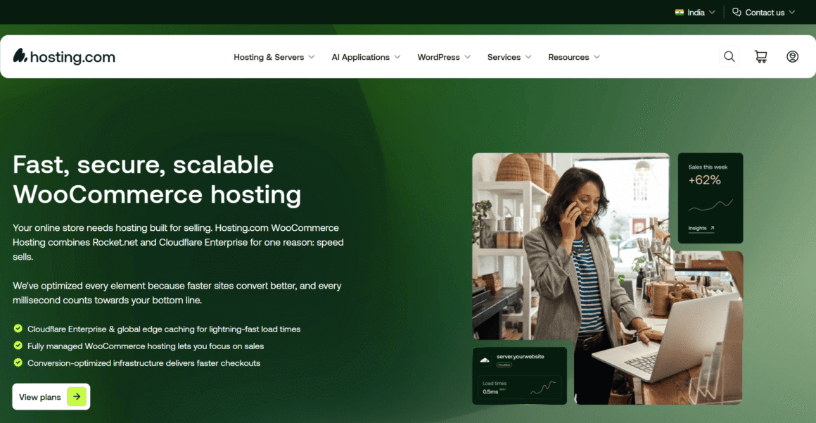 A2 woocommerce hosting