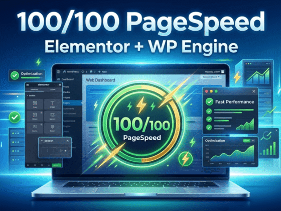 100/100 PageSpeed with Elementor & WP Engine