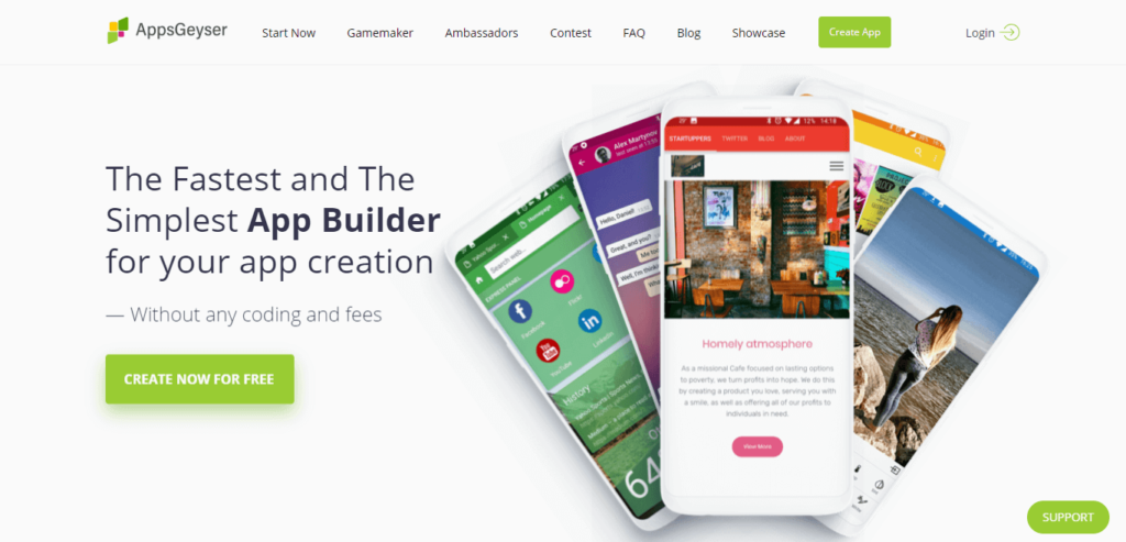 free app builder