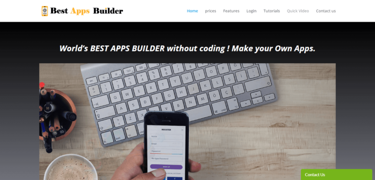 what is the easiest app builder