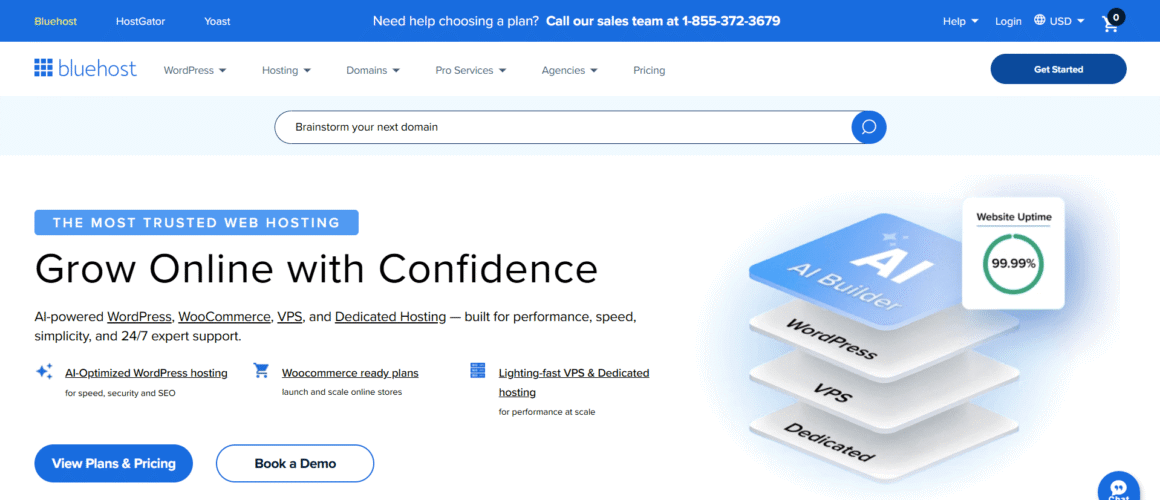 About Bluehost WordPress Hosting