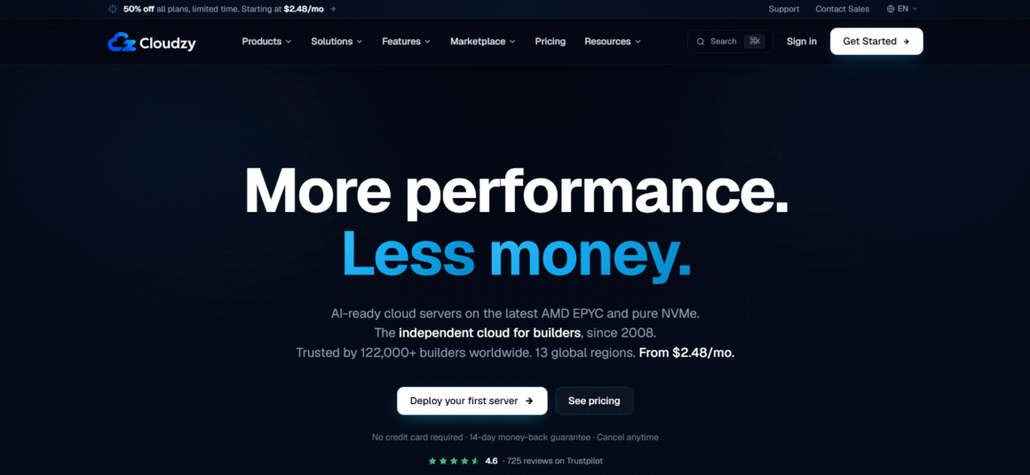 Cloudzy VPS Hosting