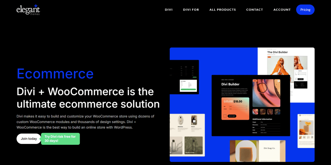 Divi WooCommerce Support