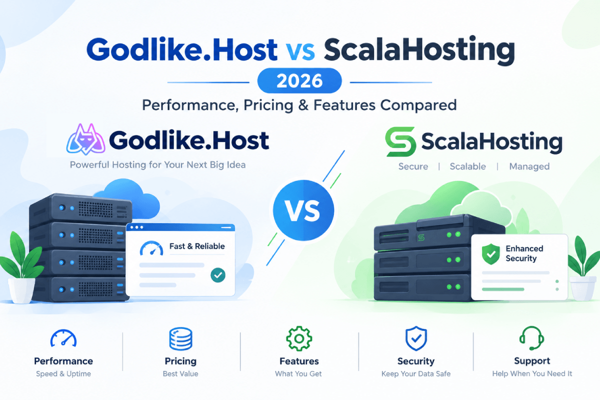 Godlike.Host vs ScalaHosting Comparison