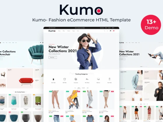 Kumo - e-commerce HTML template