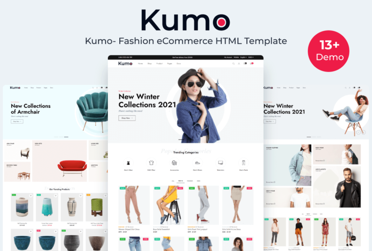 Kumo - e-commerce HTML template