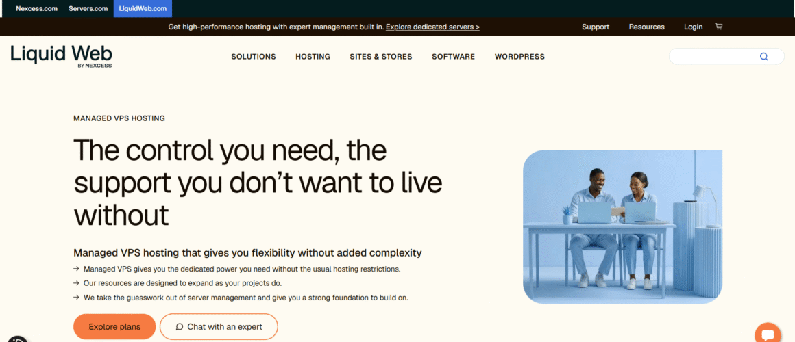 Liquid Web Managed VPS Hosting