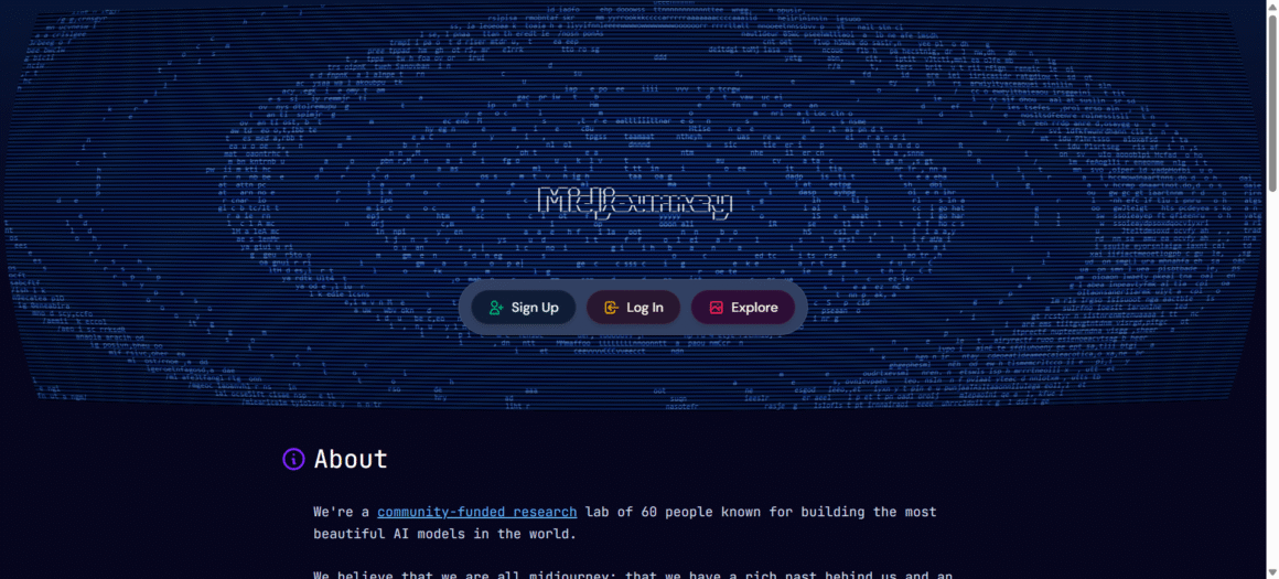 MidJourney - AI image generator