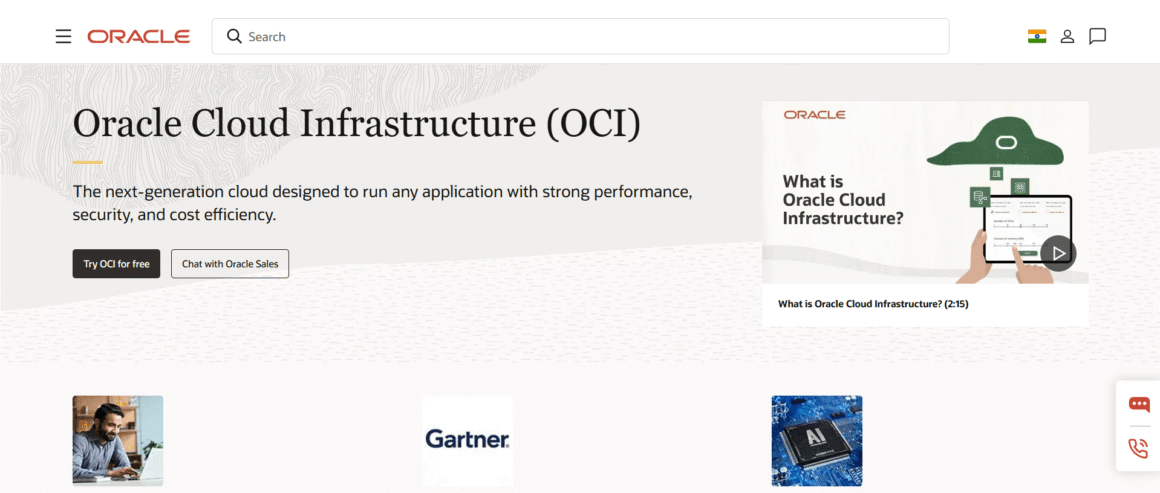 Oracle Cloud hosting