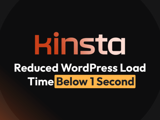 Reduce Load Time below 1 Second Using Kinsta