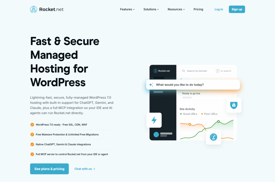 Rocket - Faster Managed Hosting Provider