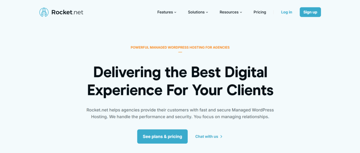 Rocket.net Agency Hosting