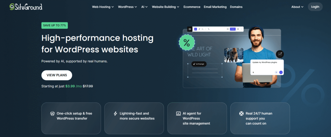 SiteGround WordPress Hosting