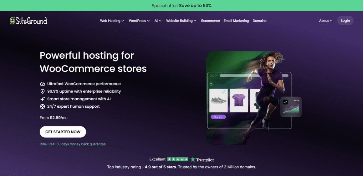 SiteGround Woocommerce Hosting