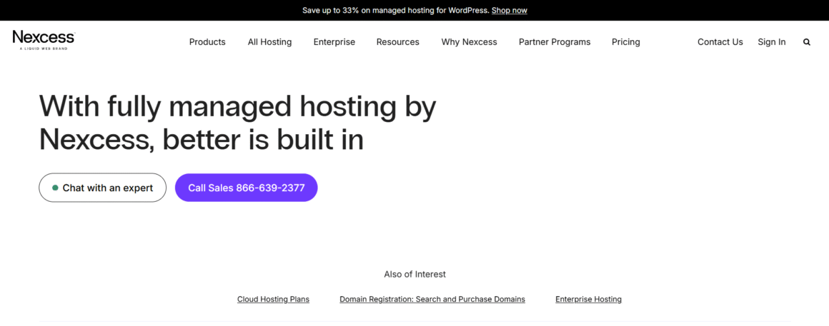 Nexcess Web Hosting