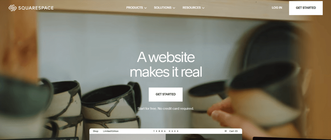 Squarespace Website Builder