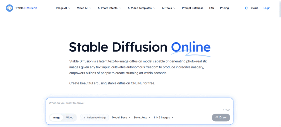 Stable Diffusion - text-to-image AI application
