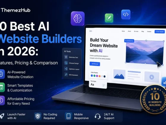 10 Best AI Website Builders in 2026: Features, Pricing & Comparison