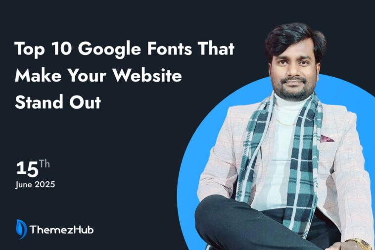 Top 10 Google Fonts