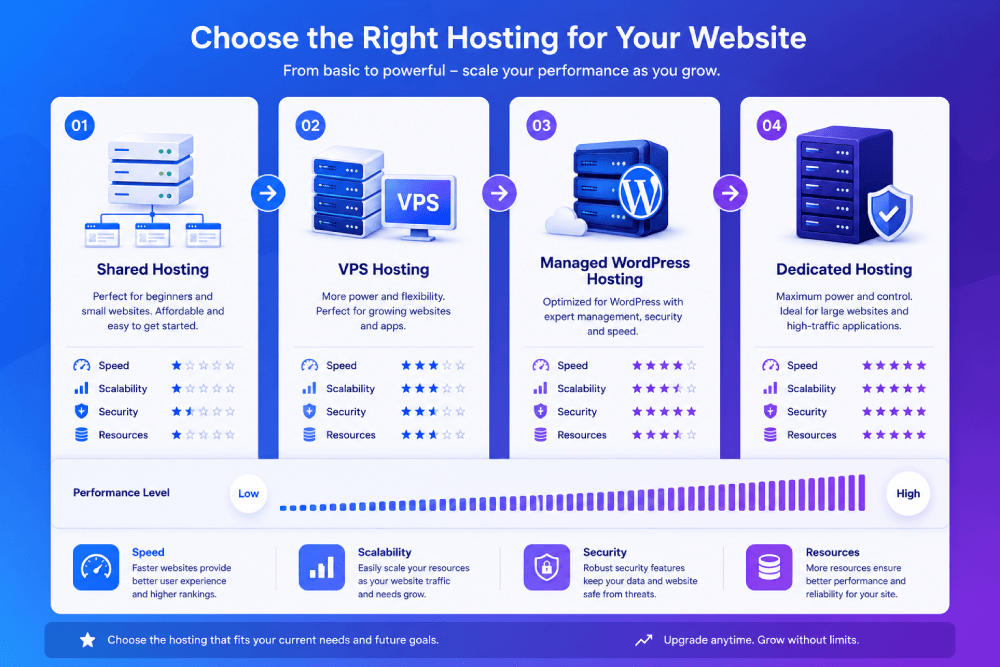 Upgrade Hosting UI
