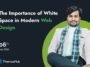 Web design white space