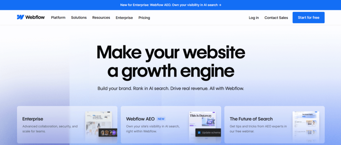 Webflow Web Builder