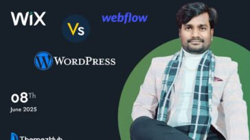 Compare Wix, Webflow and WordPress in 2025