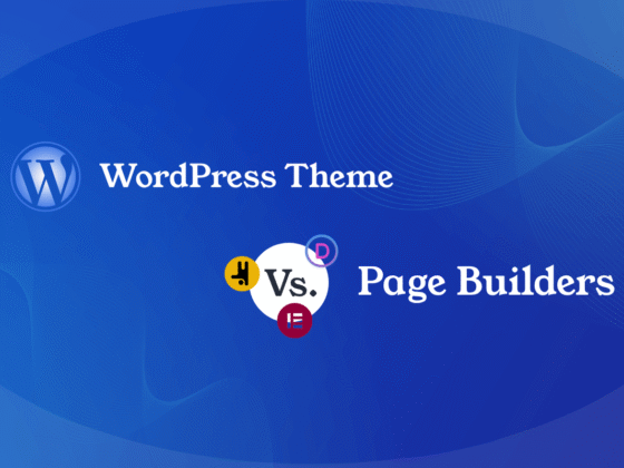 WordPress themes vs. page builders