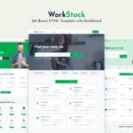 Work Stock - Job Board HTML Template