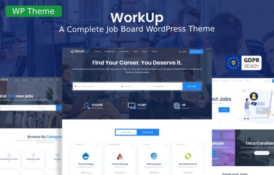WorkUp WordPress Theme