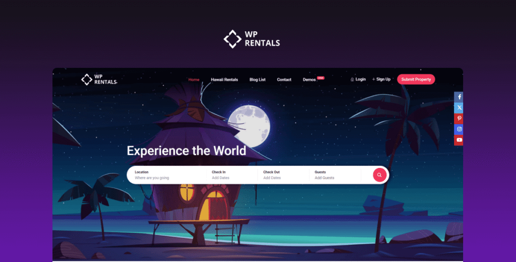 WP Rental Theme